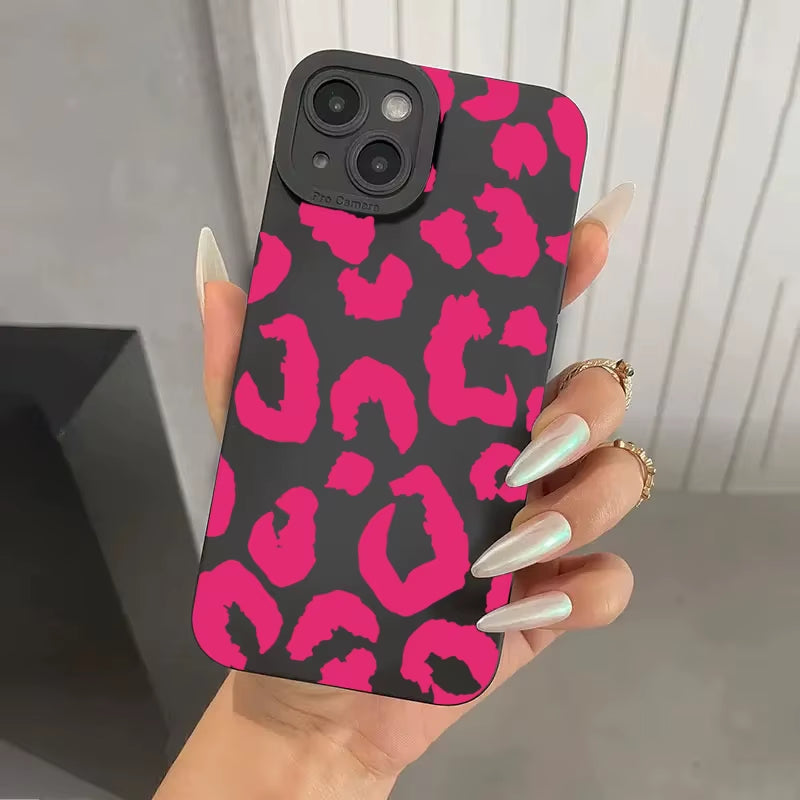 Luxury Leopard Print Phone Case