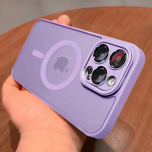 Magnetic Matte Shockproof Case | MagSafe Compatible