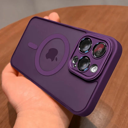 Magnetic Matte Shockproof Case | MagSafe Compatible