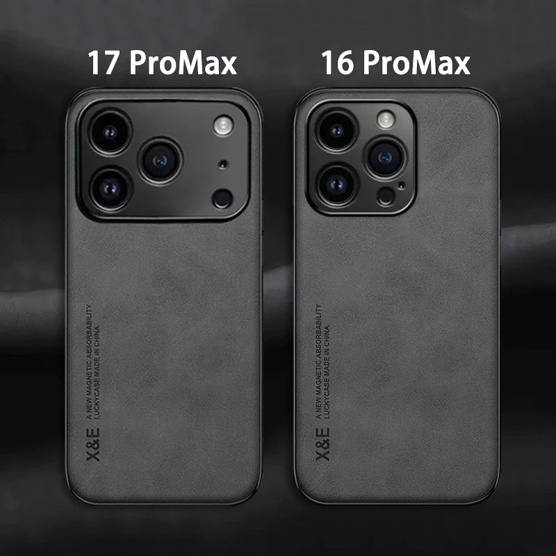 Premium Leather Texture Shockproof Case