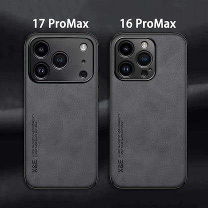 Premium Leather Texture Shockproof Case