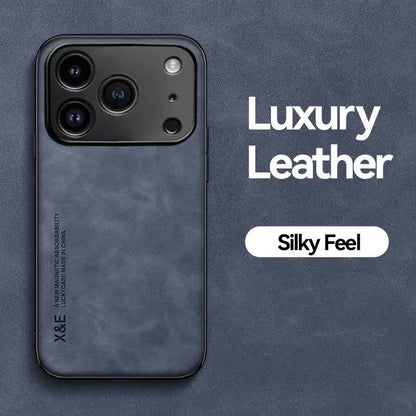 Premium Leather Texture Shockproof Case