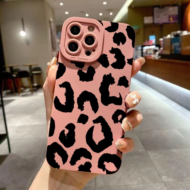 Luxury Leopard Print Phone Case