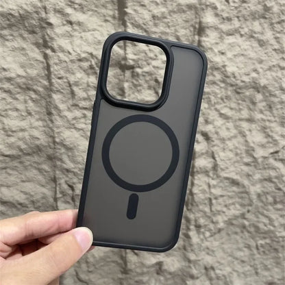 Matte Magnetic MagSafe Compatible Phone Case