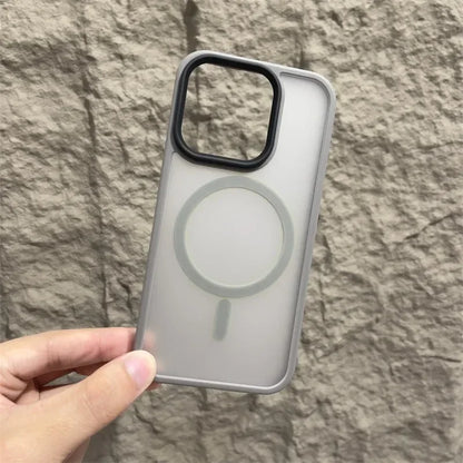 Matte Magnetic MagSafe Compatible Phone Case