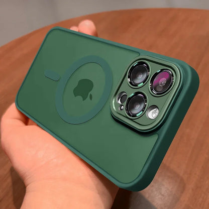 Magnetic Matte Shockproof Case | MagSafe Compatible