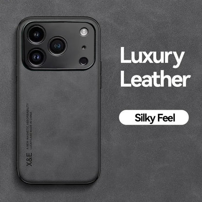 Premium Leather Texture Shockproof Case