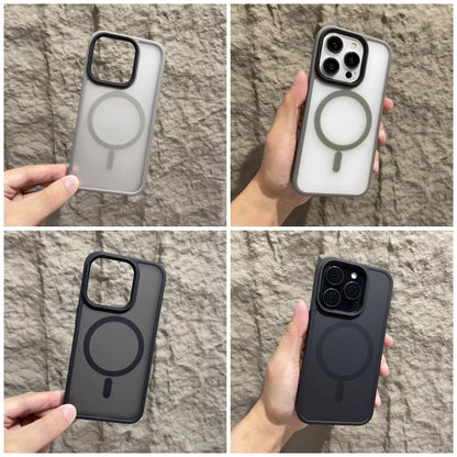 Matte Magnetic MagSafe Compatible Phone Case