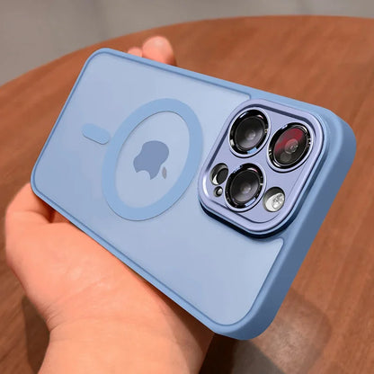 Magnetic Matte Shockproof Case | MagSafe Compatible